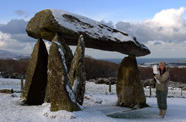 Jennie at Pentre Ifan